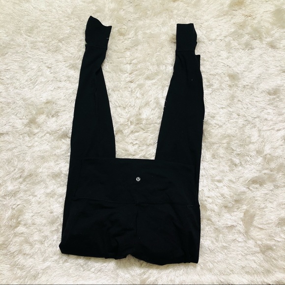 Lululemon Devi Yoga Stirrup Leggings size 10 euc - Picture 5 of 5